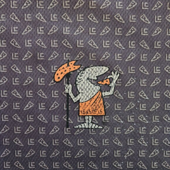 Little Caesars Pizza T-Shirt Logo Print Crew Neck Short Sleeve  Soft Comfy M - Picture 4 of 9